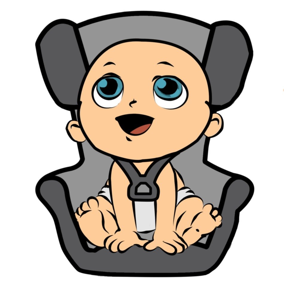 Baby Car Seat drawing free image download