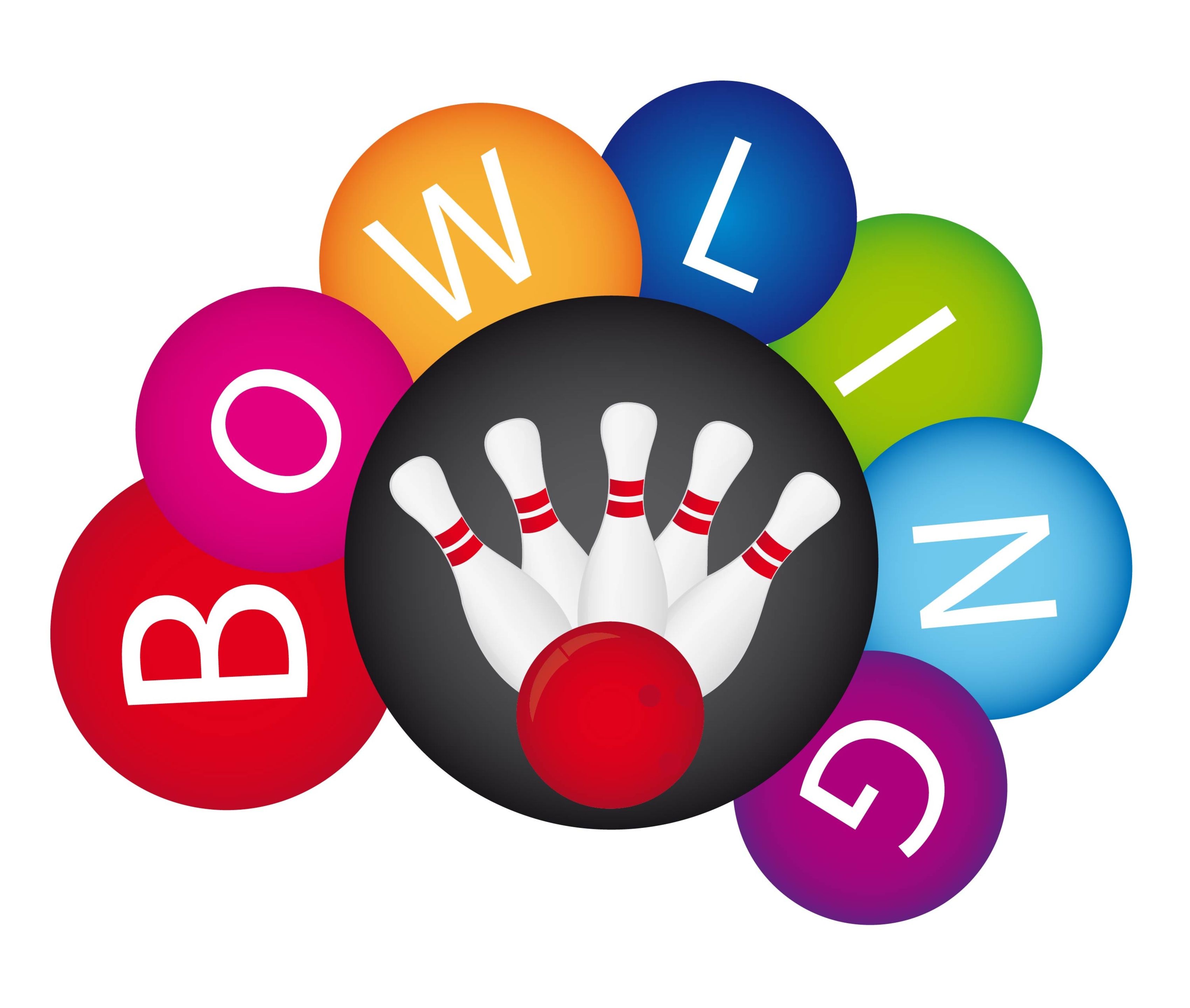 Clipart of the bowling word free image download