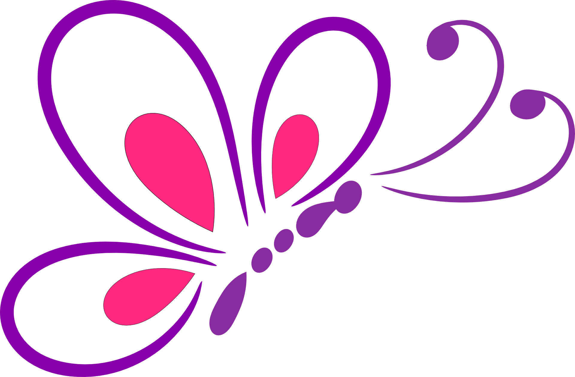 Butterfly drawing design free image download