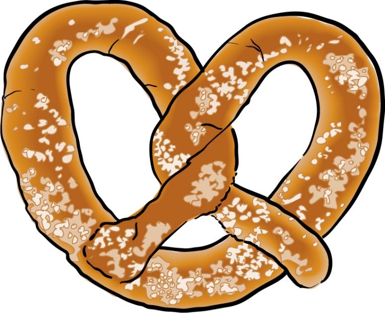 Soft Pretzel Clip Art free image download