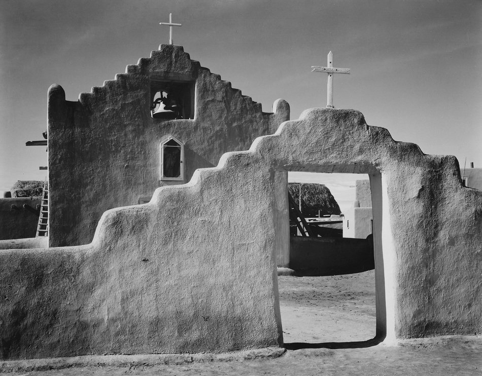 Religious building in Taos, New Mexico free image download