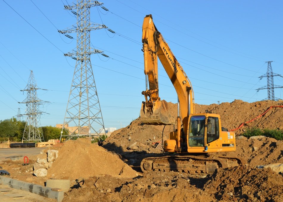 Excavator equipment heavy machinery free image download