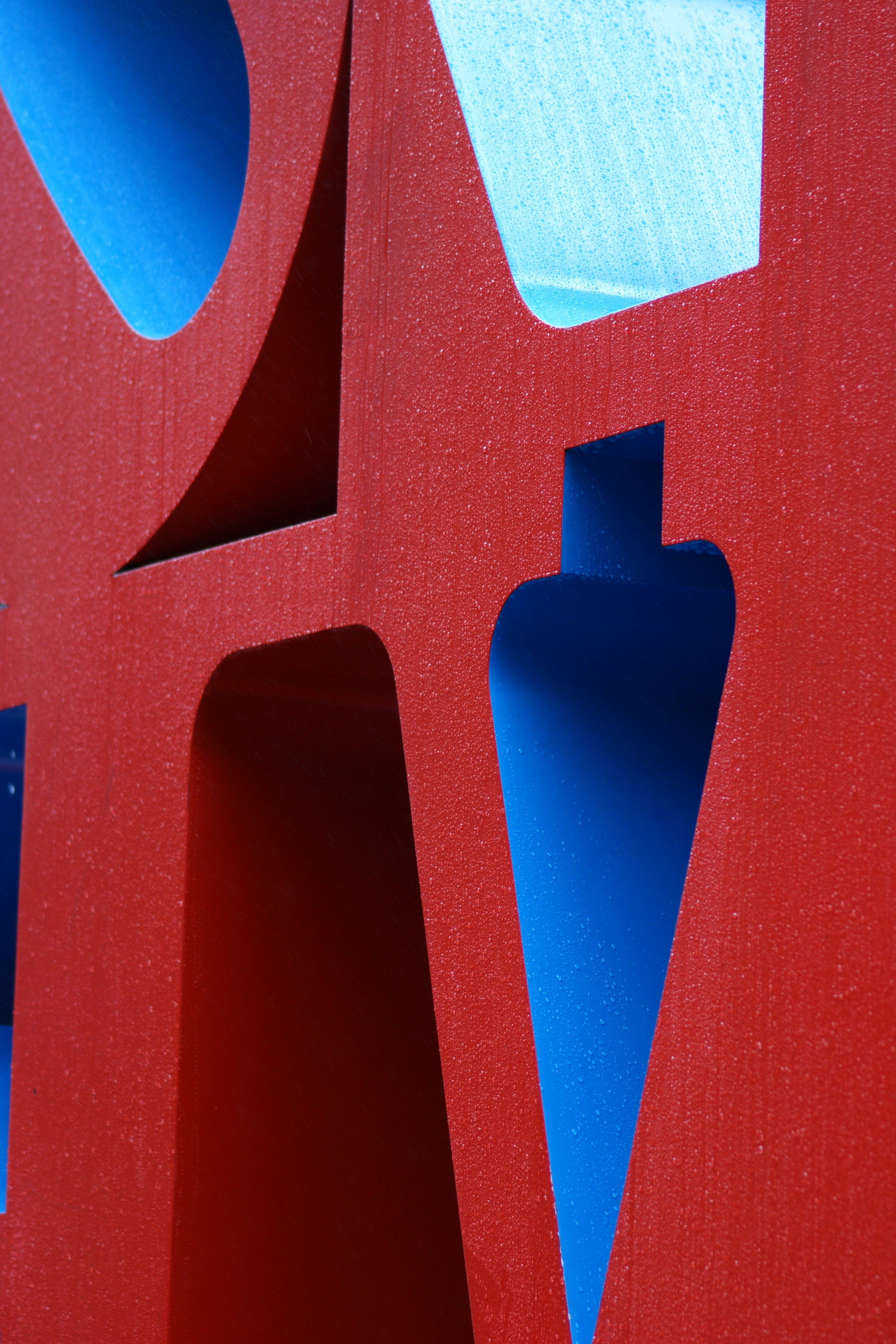 New York city love statue installation free image download