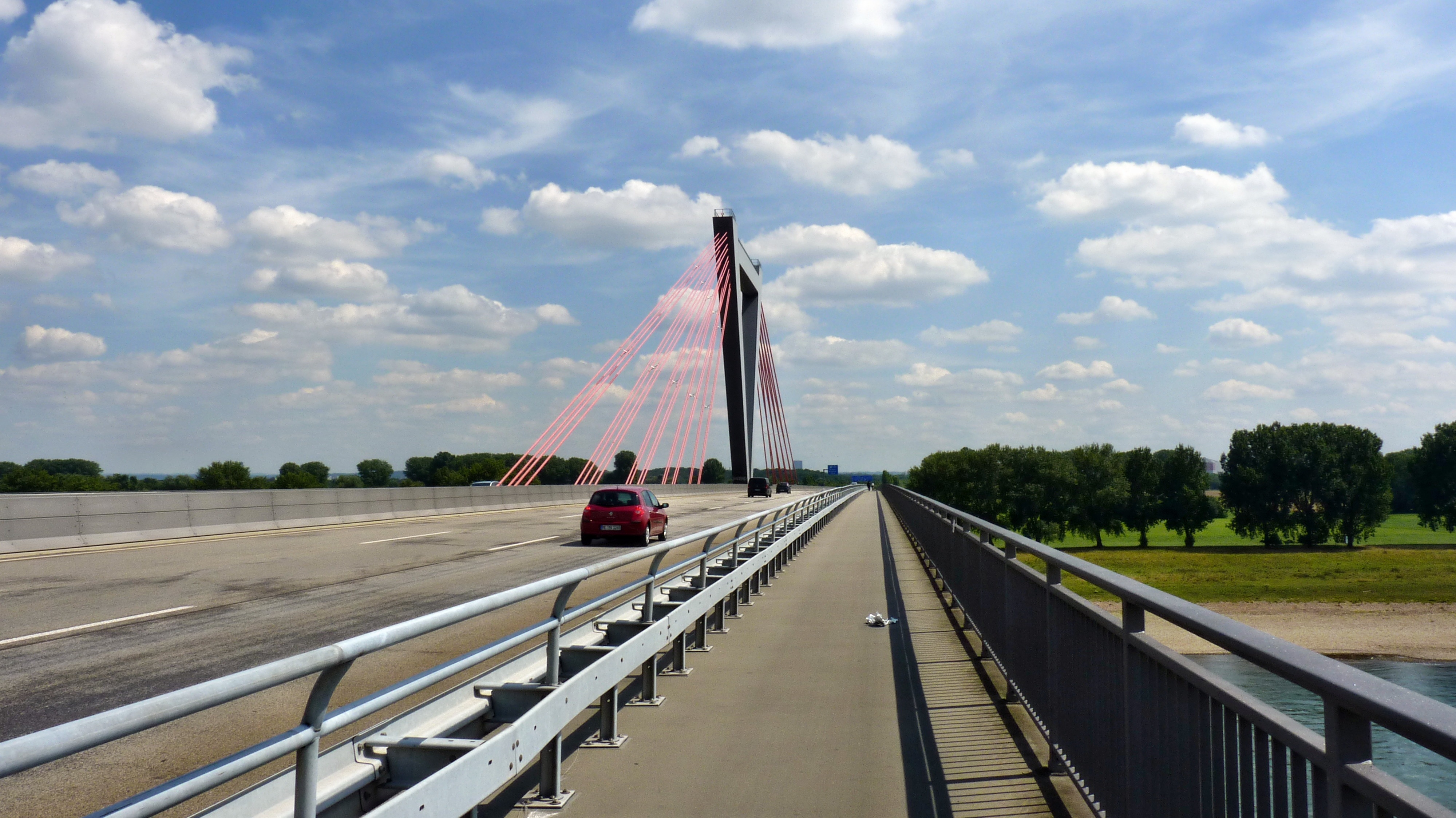 Highway to düsseldorf bridge free image download