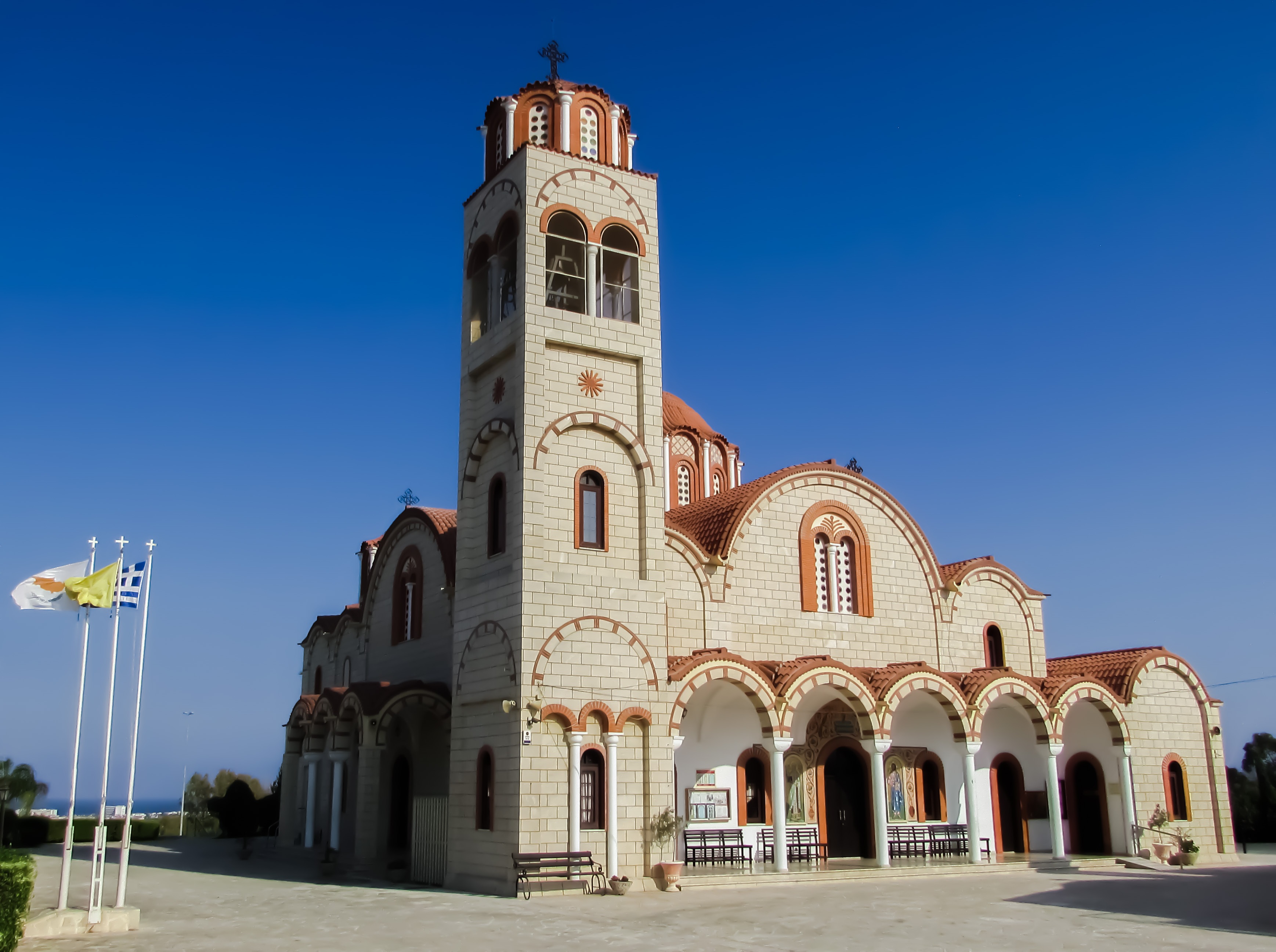 Aya barbarian church in cyprus free image download