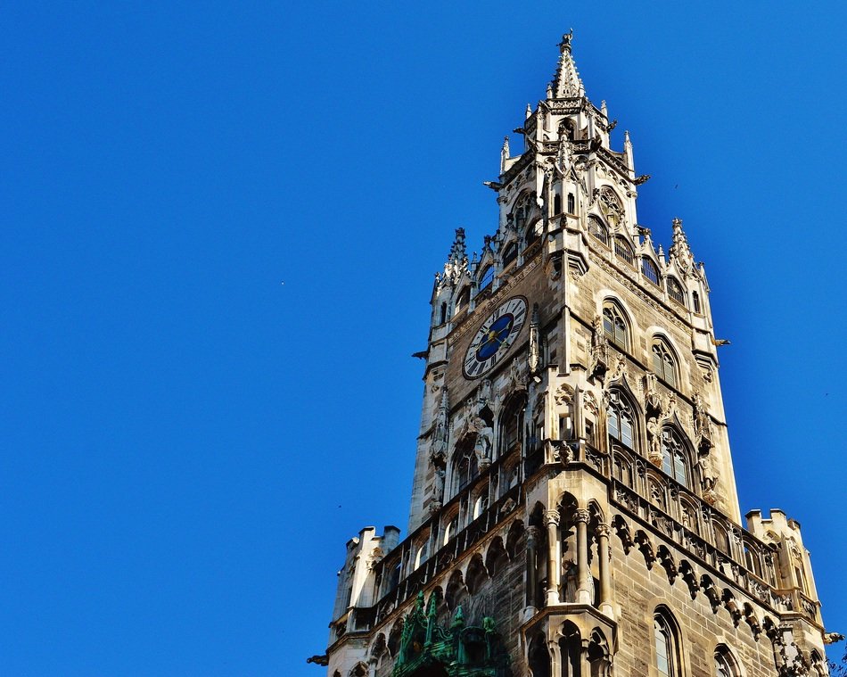 Town Hall in Munich free image download