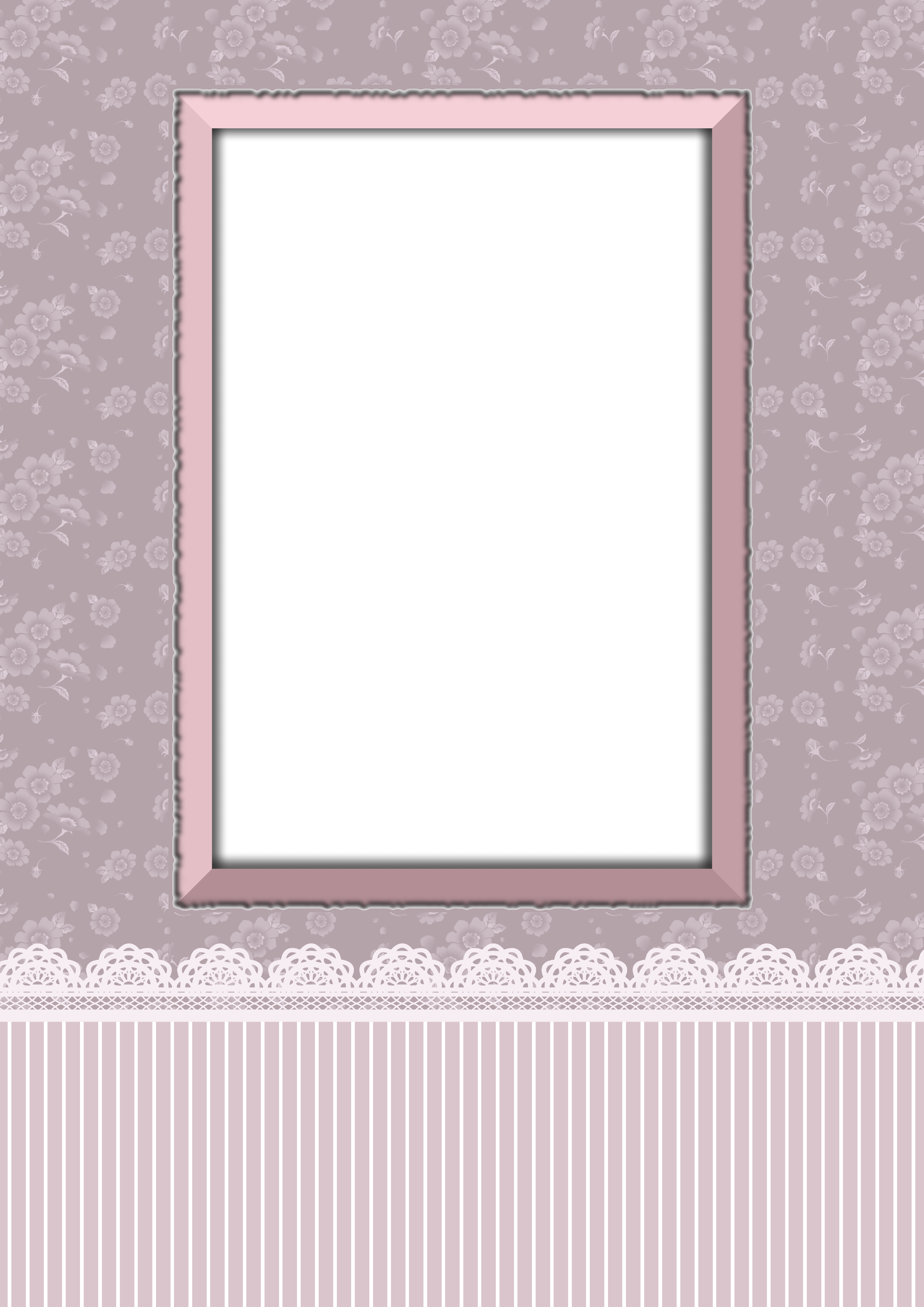 Pink stylish photo frame free image download