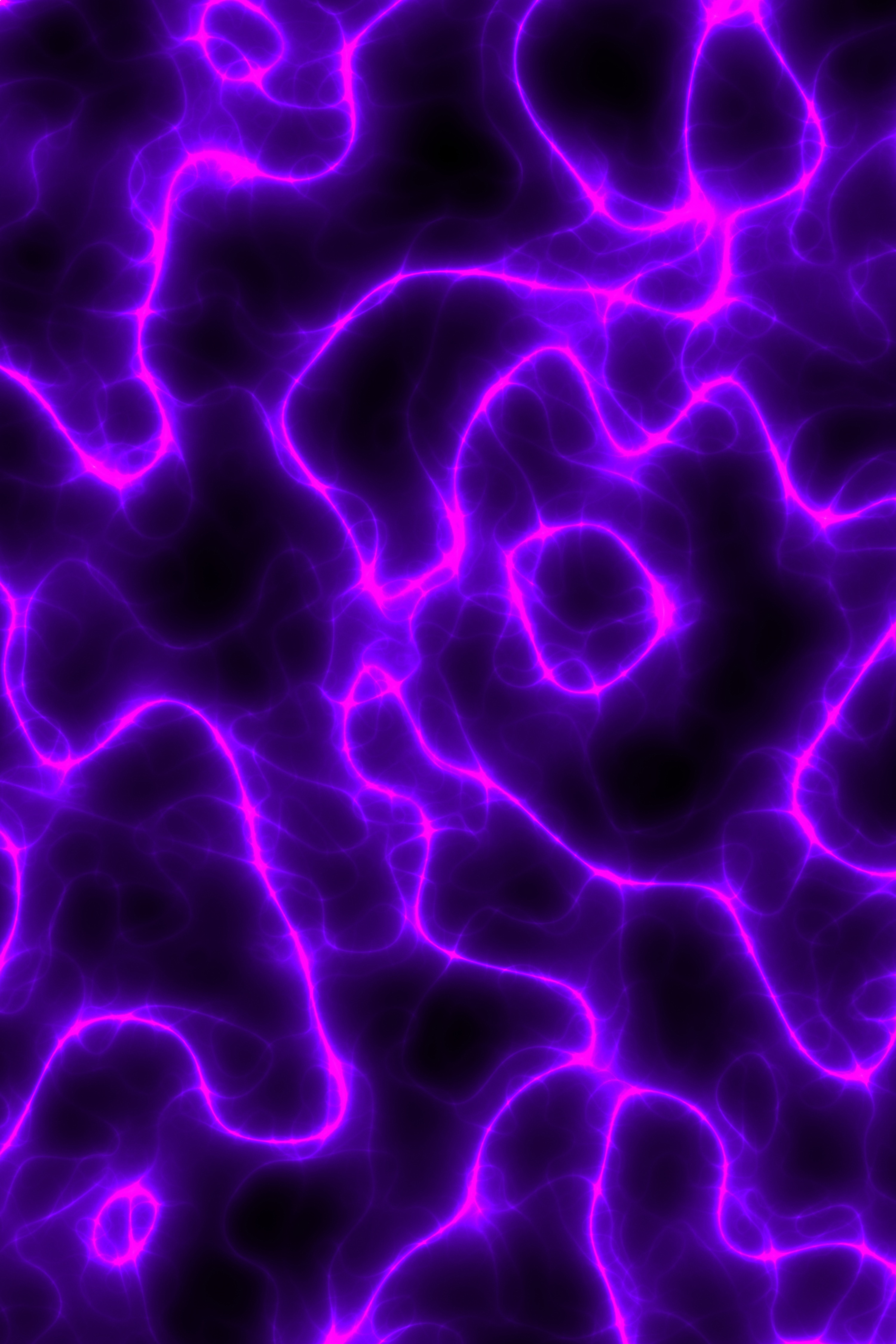 Black background with neon purple electrical lights free image download