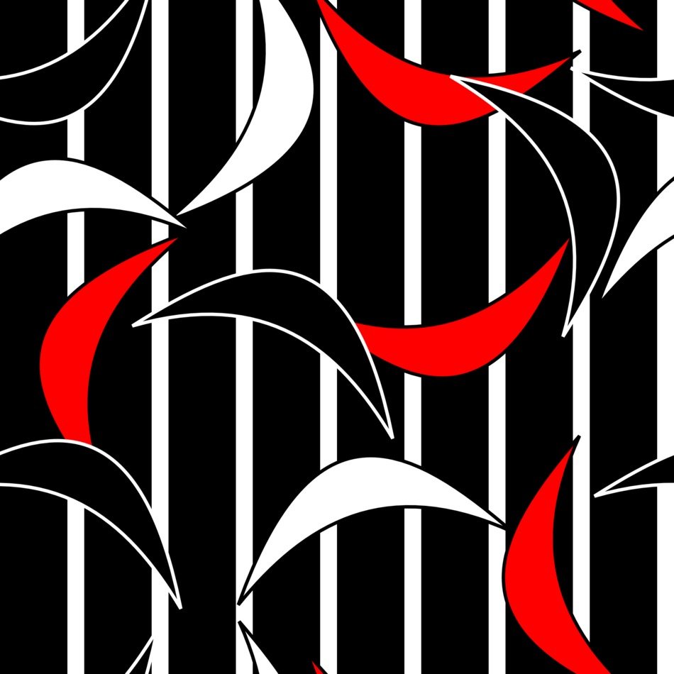 Seamless red black and white pattern free image download