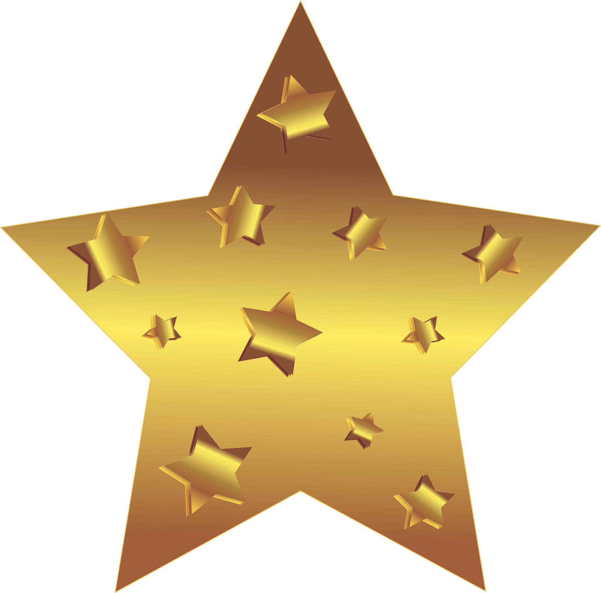 Star Gold Stars Pattern free image download