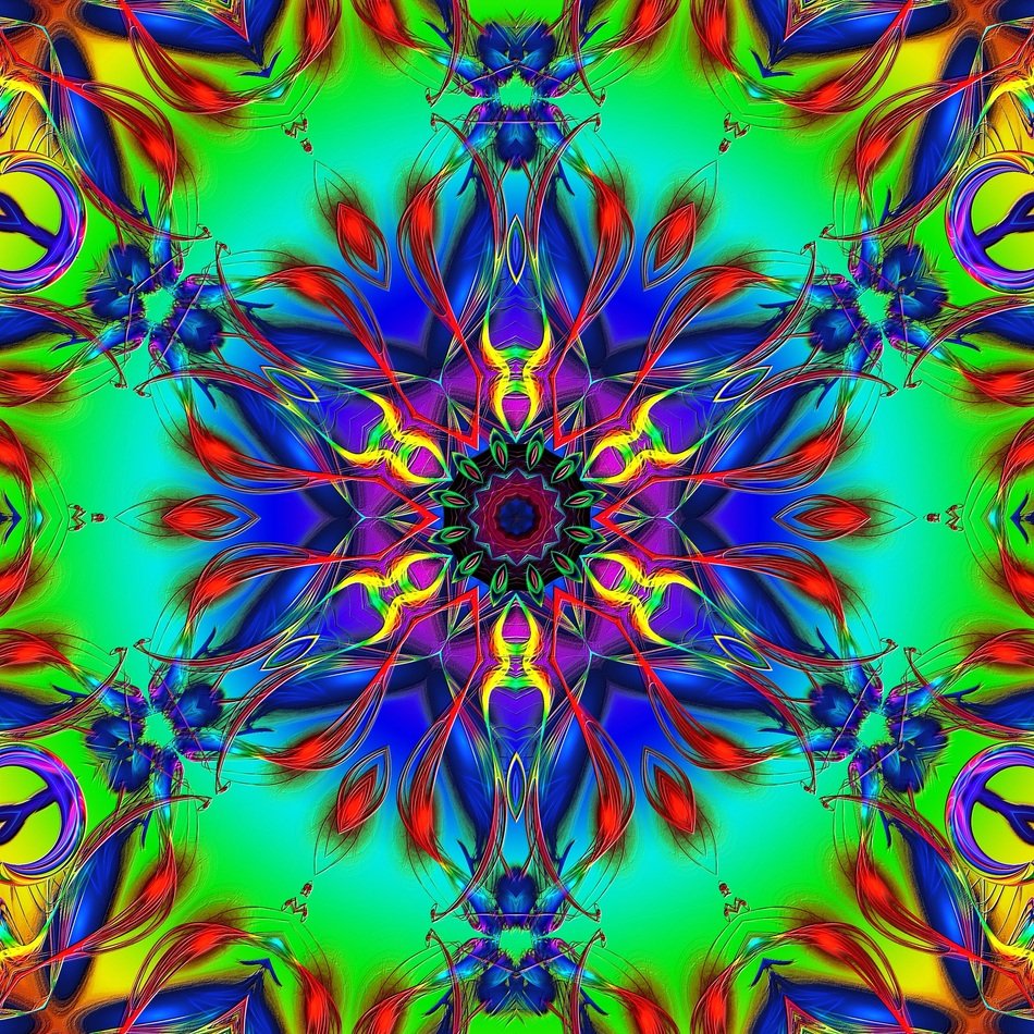 Colorful decorative artwork free image download