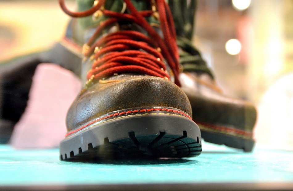 Boot with red laces free image download