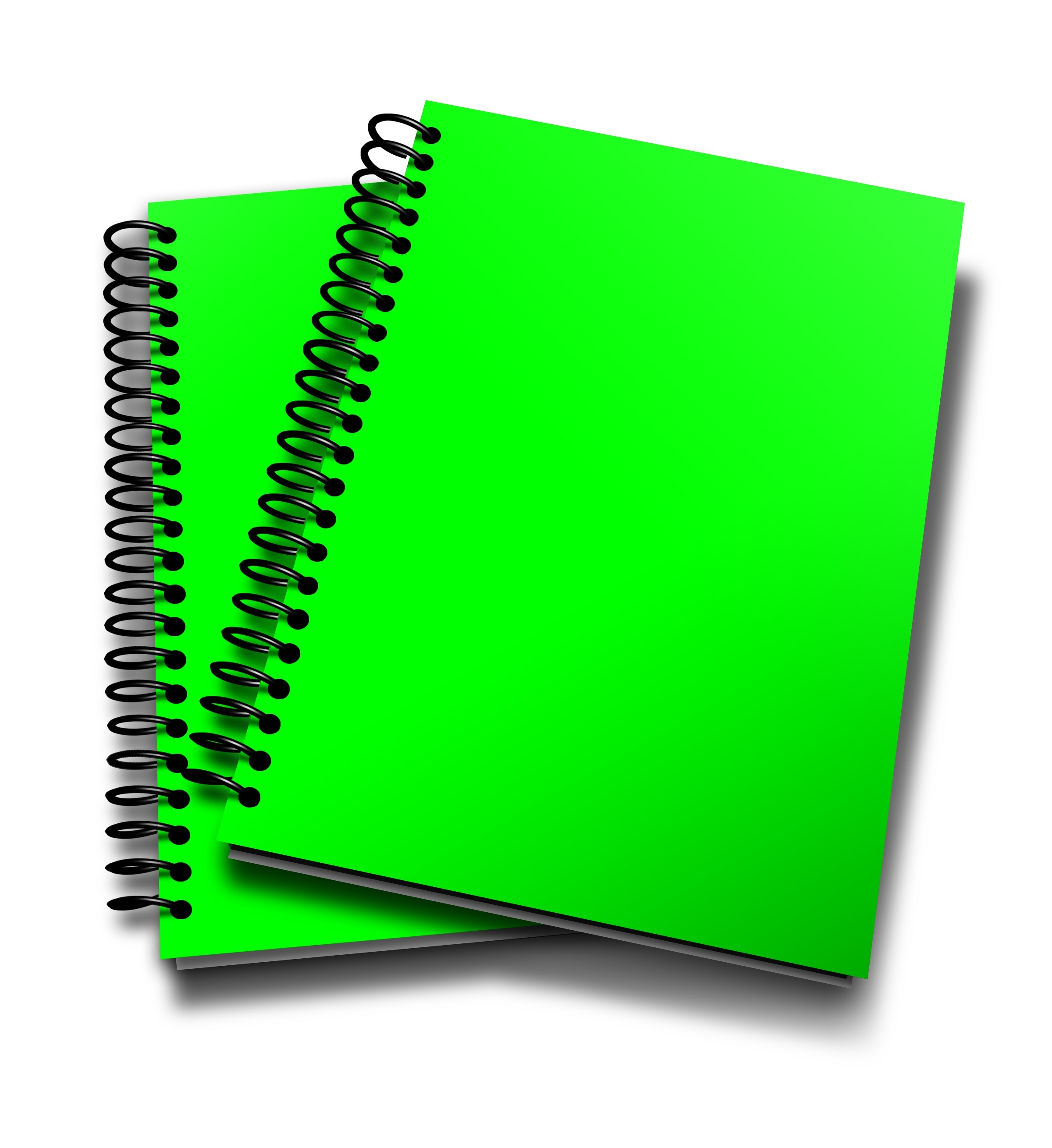 Green binders free image download