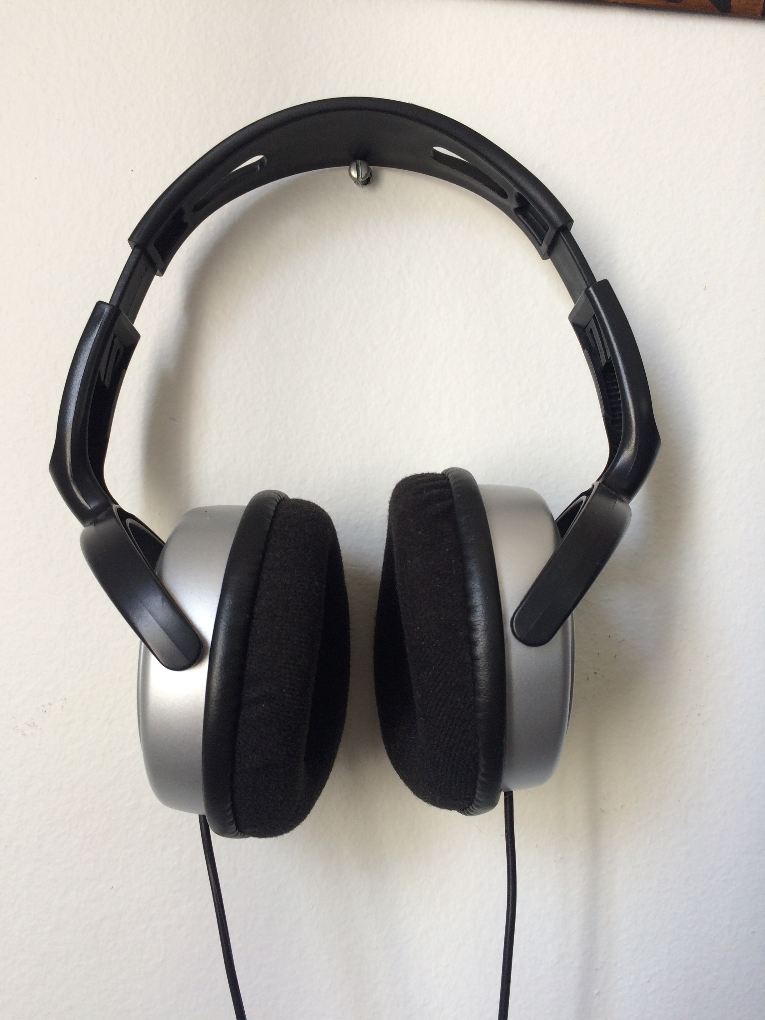 Grey headphones with cord free image download