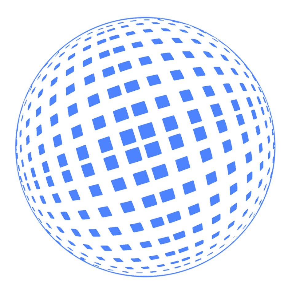 White and blue circle free image download