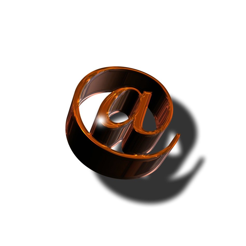 Brown email icon free image download