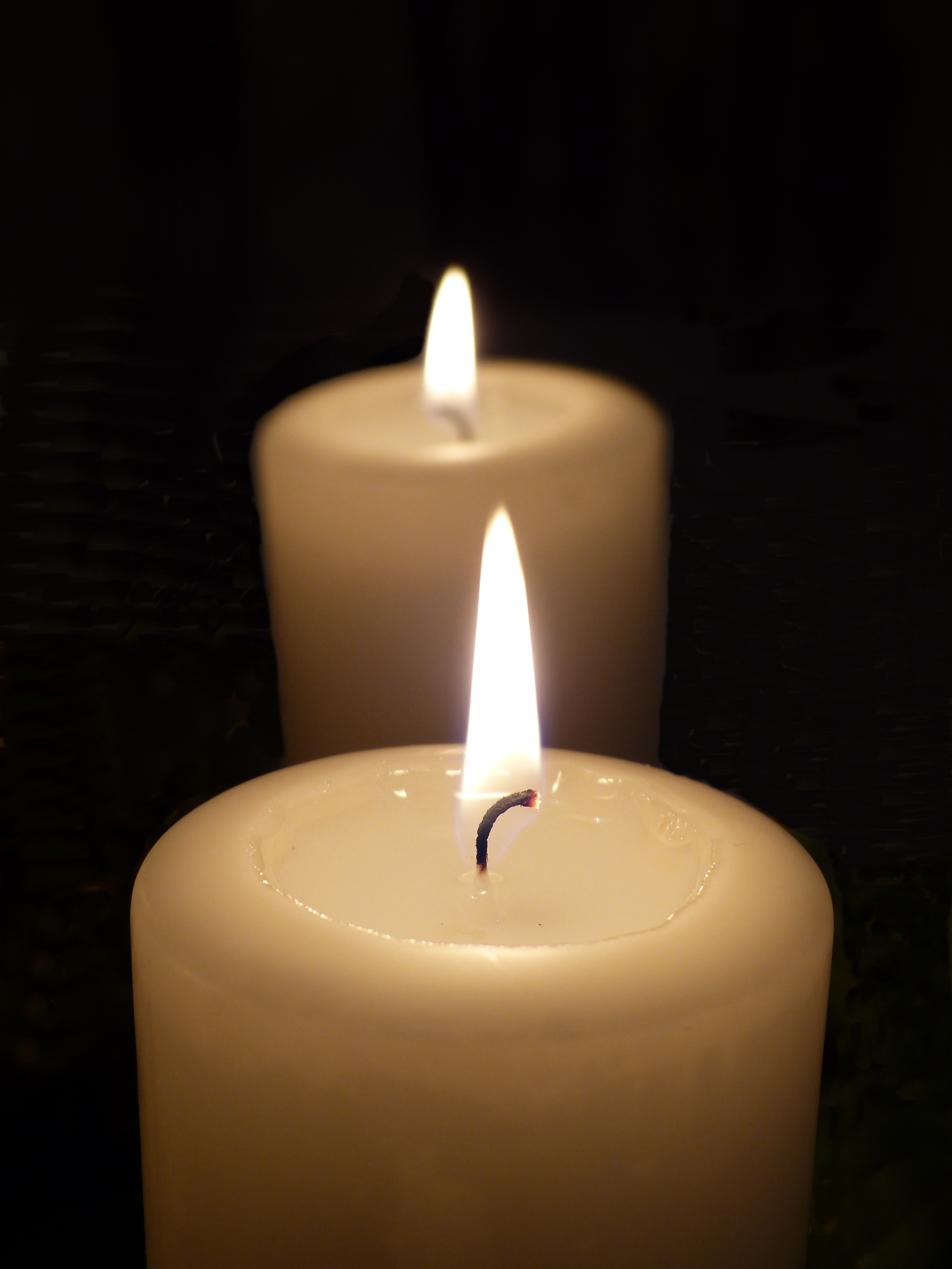 Romantic candlelight free image download