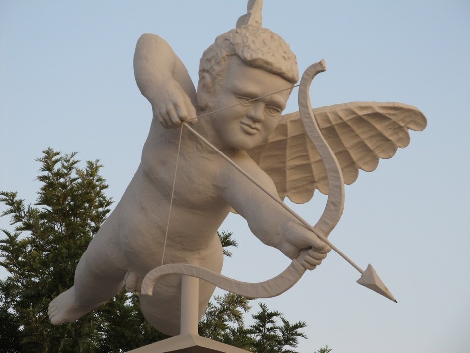 Sculpture Cupid Angel free image download