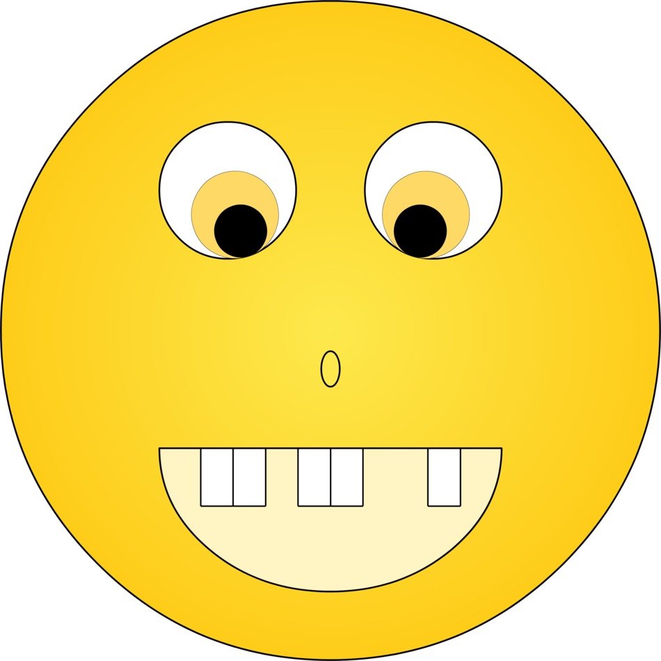 Smil with Broken Tooth drawing free image download