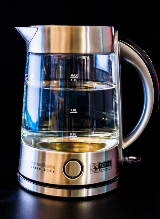 Stainless steel Kettle with Water free image download