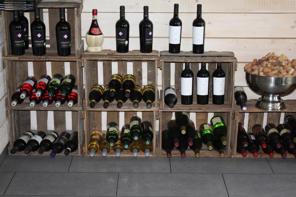 Wooden wine storage boxes free image download