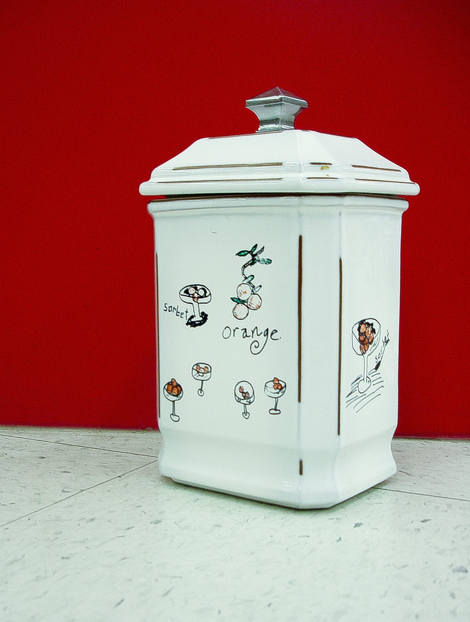 White kitchen jar for storage free image download