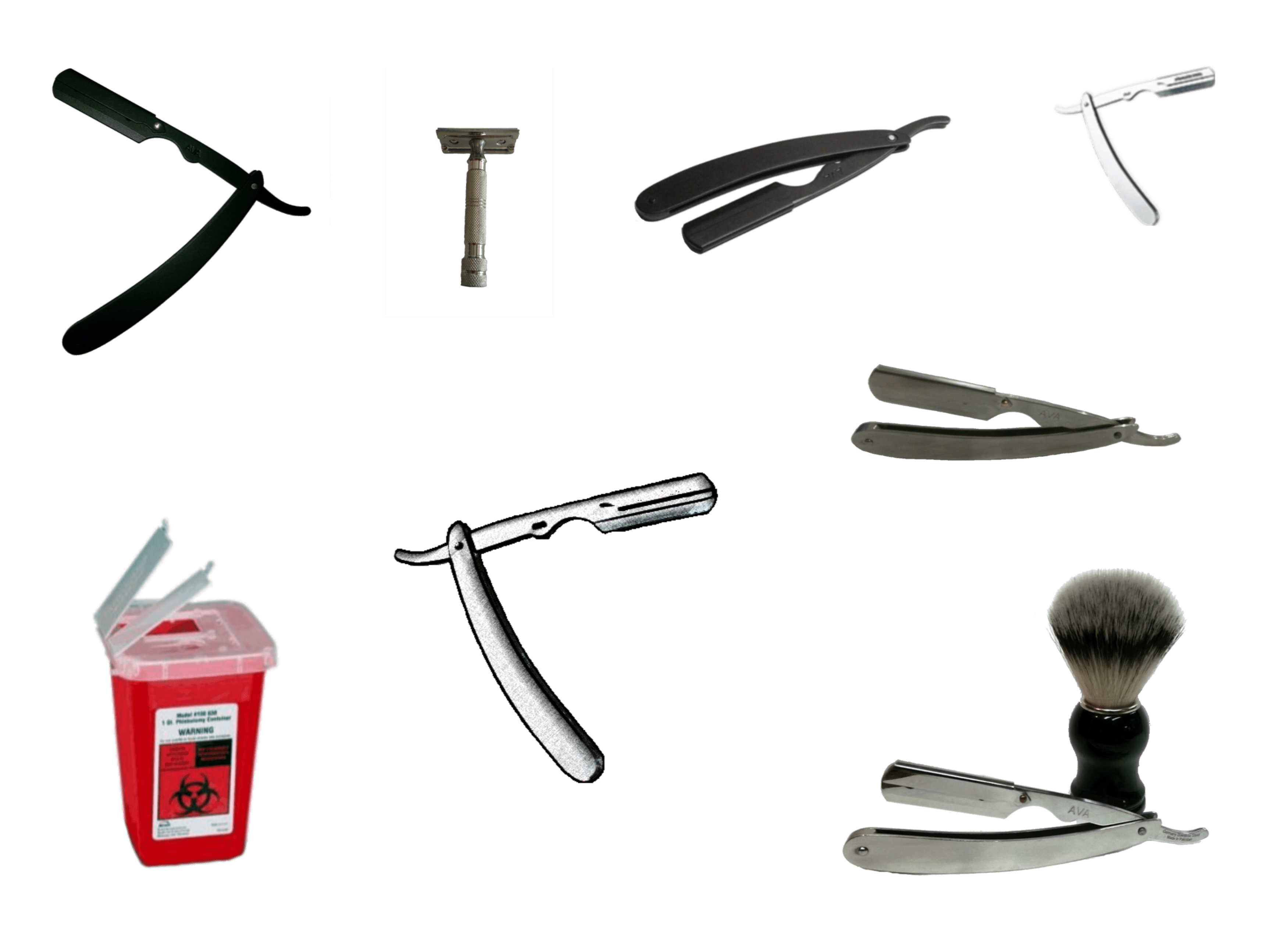 Shaving tools free image download