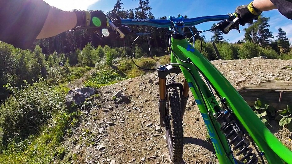 Green mountain bike free image download