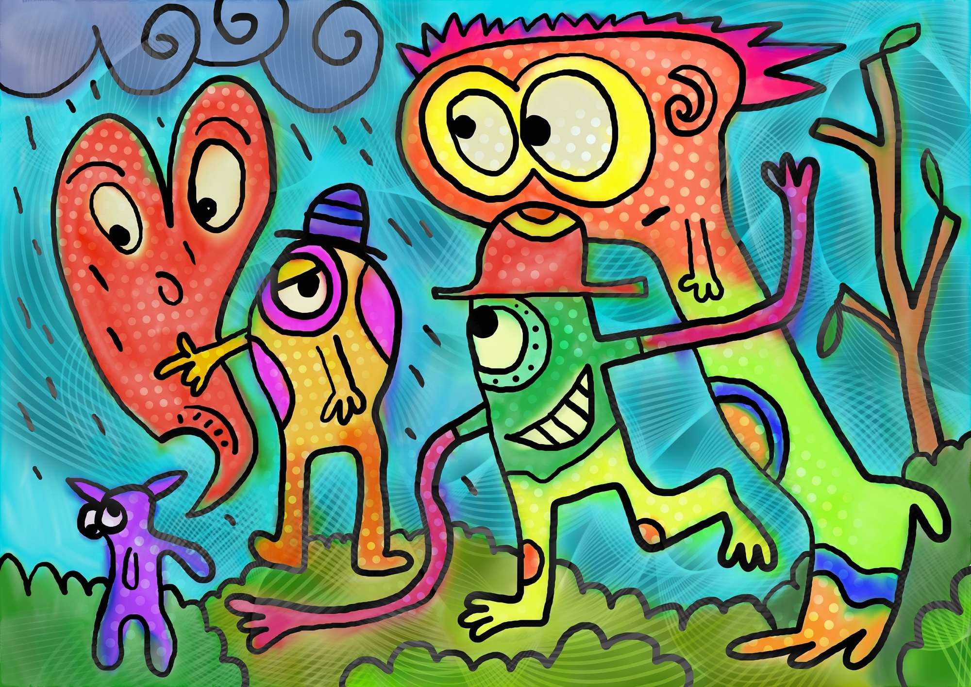 Weird Paintings free image
