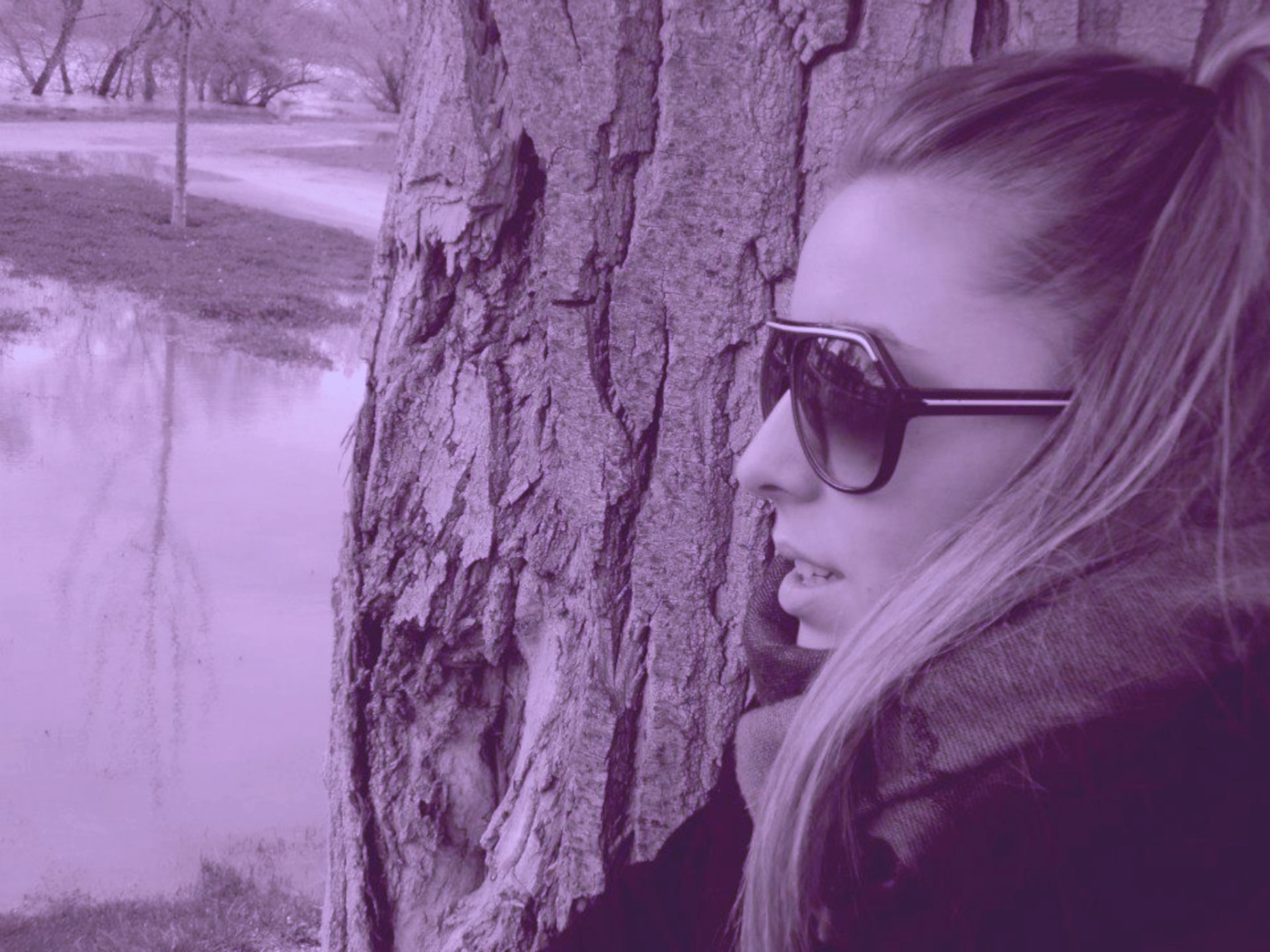 Girl Young about Tree free image download