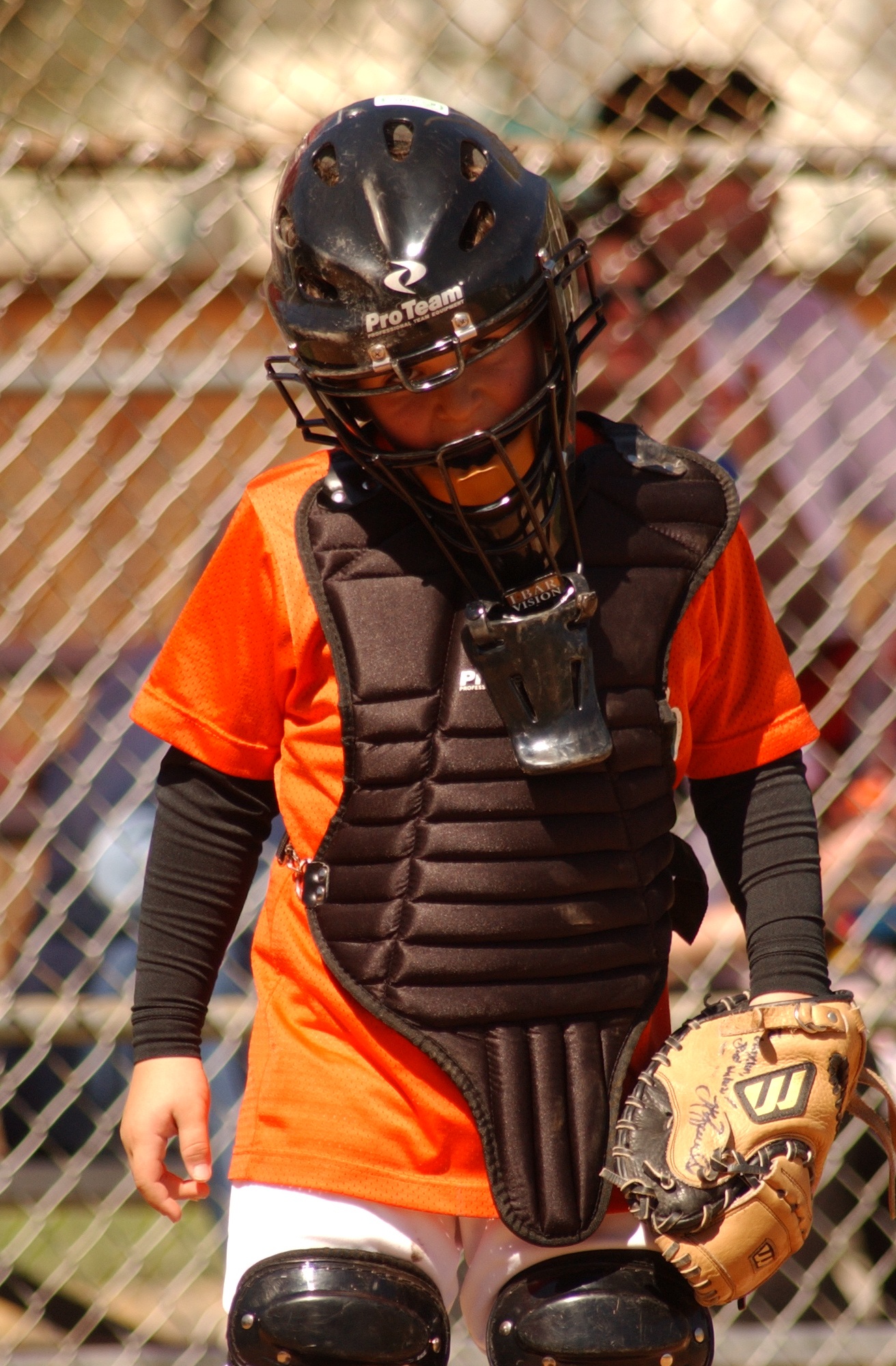 Baseball Catcher uniform free image download
