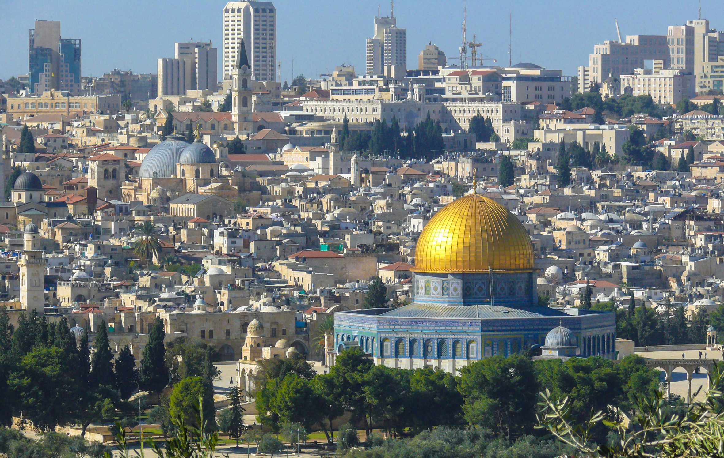 Beautiful landscape of Jerusalem in Israel free image download