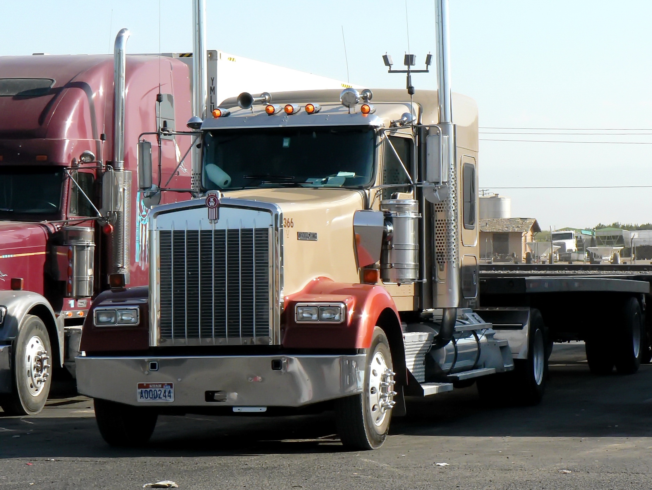 American trucks in California free image download