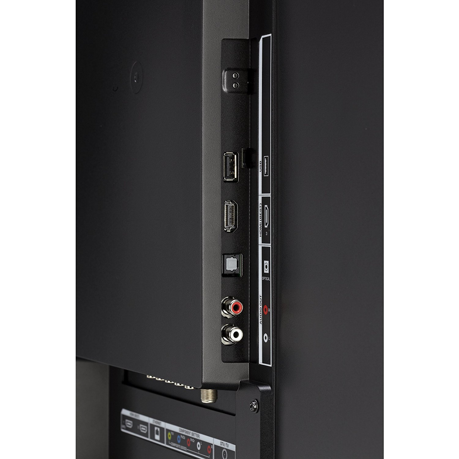 Slots and sockets of VIZIO E500iB1 Smart LED TV free image download