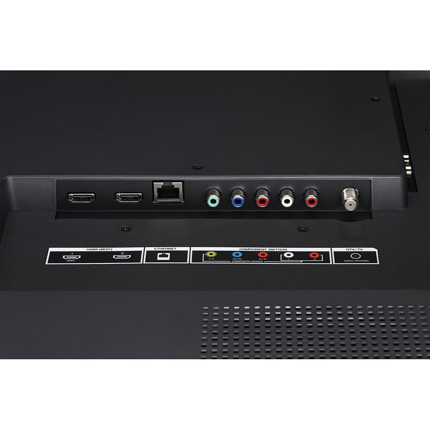 Slots and sockets of VIZIO E500iB1 50Inch LED TV free image download
