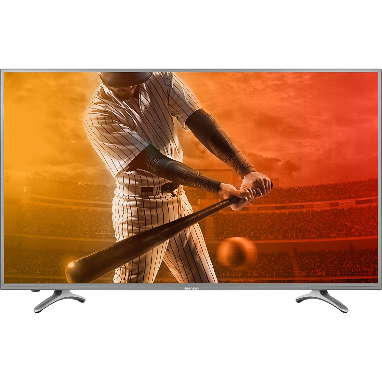 Sharp AQUOS 55" Silver 1080P LED Smart HDTV free image download