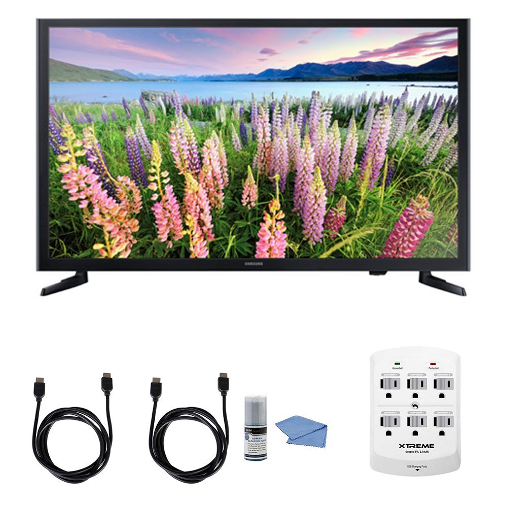 Samsung UN32J5003 32Inch Full HD 1080p LED HDTV + Hookup Kit