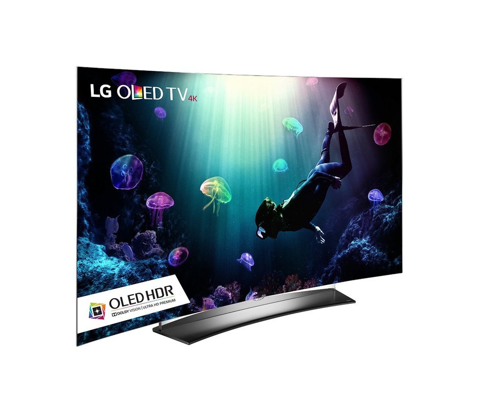 LG Electronics OLED65C6P Curved 65Inch 4K Ultra HD Smart OLED TV (2016