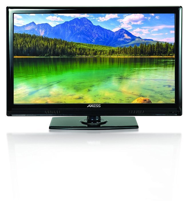 Axess 24Inch 1080p Digital LED Full HDTV, Includes AC/DC TV, DVD