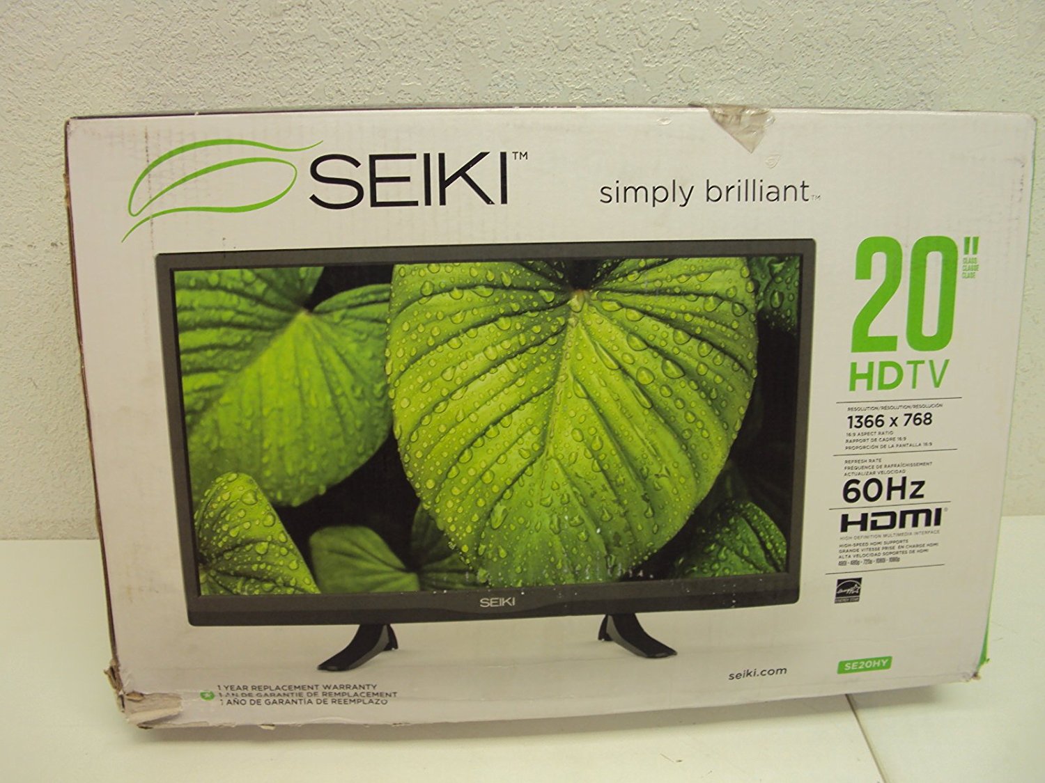 Seiki SE20HY 20" Class 720p LED HDTV TV Television free image download