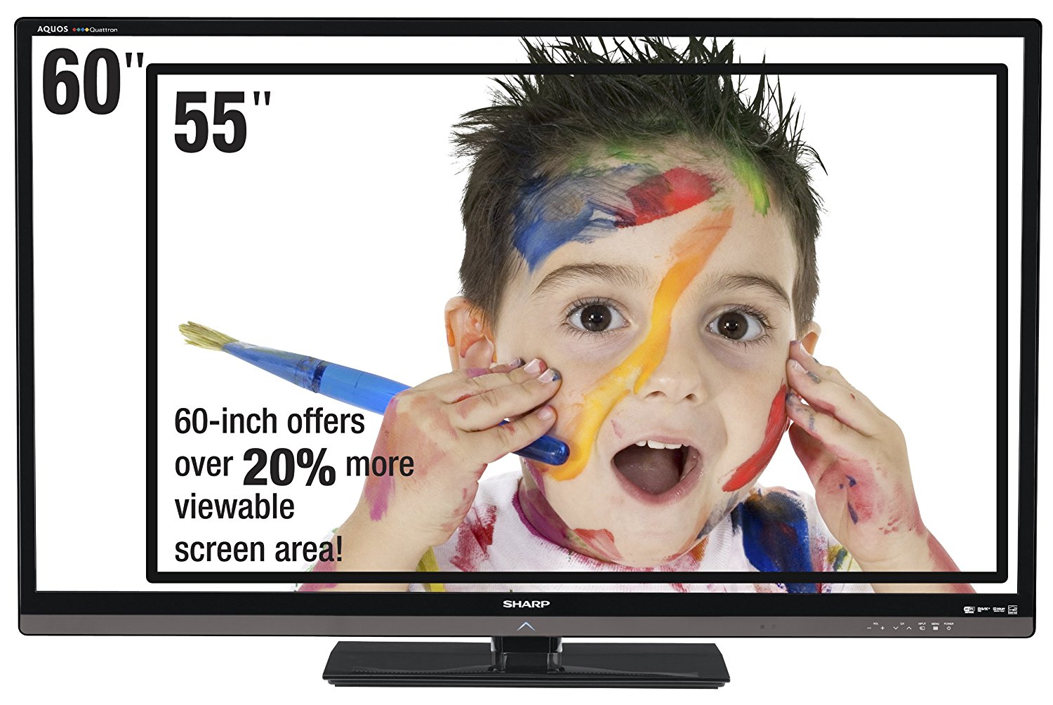 Sharp LC60LE6300U 60inch 1080p 120 Hz LED HDTV (2011 Model) free image