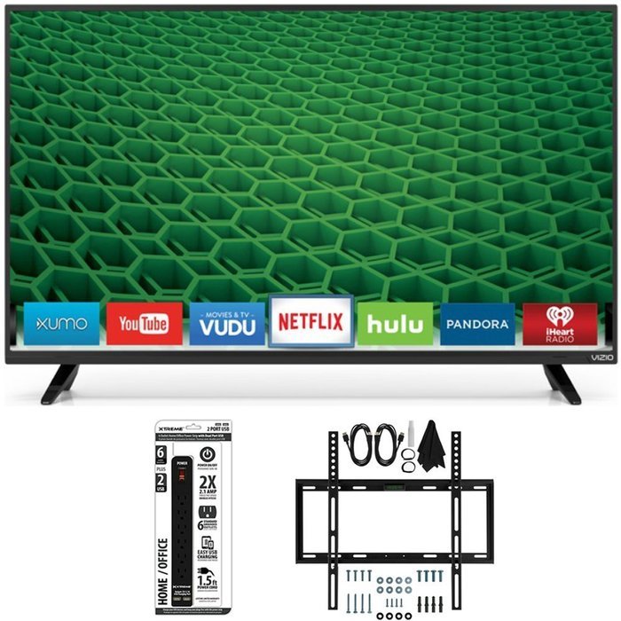Vizio D32D1 32Inch FullArray Full HD LED Smart TV Slim Flat Wall