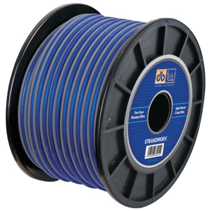 Db Link SXSW16BL500 Strandworx 16 Gauge Speaker Wire 500ft GrayBlue
