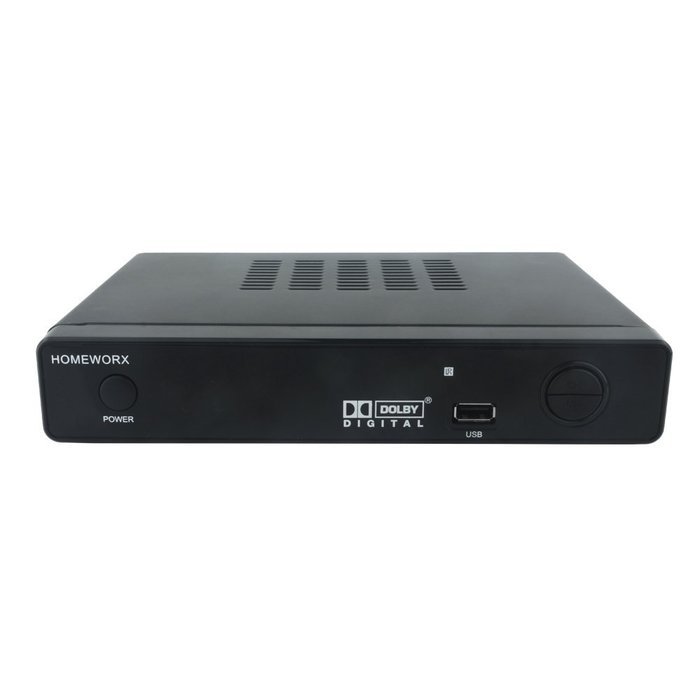 Mediasonic HW150PVR HomeWorx ATSC Digital TV Converter Box with Media