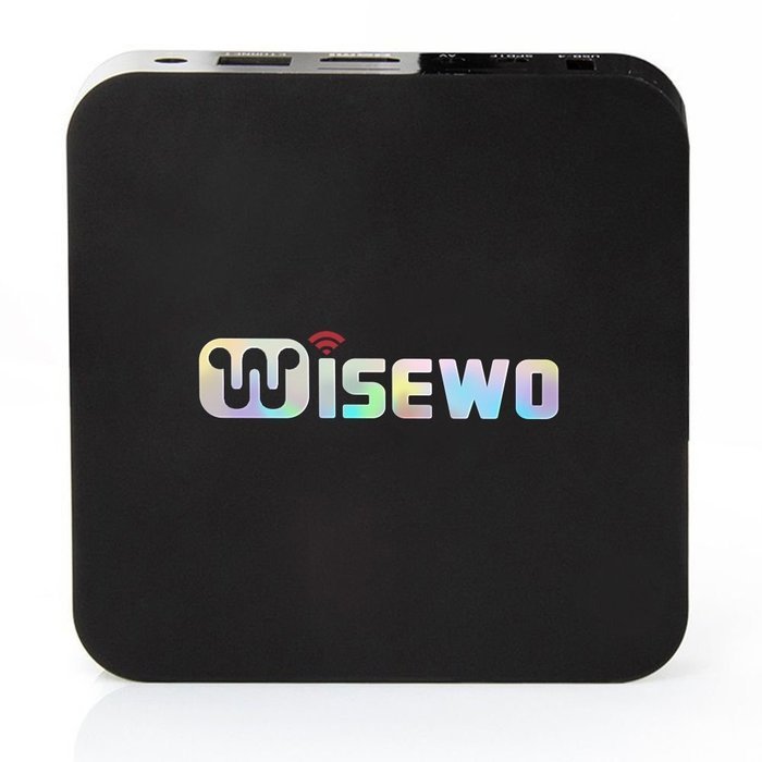WISEWO Quad Core Smart TV Box Mini PC Streaming Media Player with XBMC