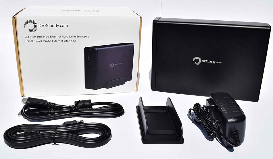 4TB DVRdaddy External DVR Hard Drive Expander For DirecTV HR34, HR44