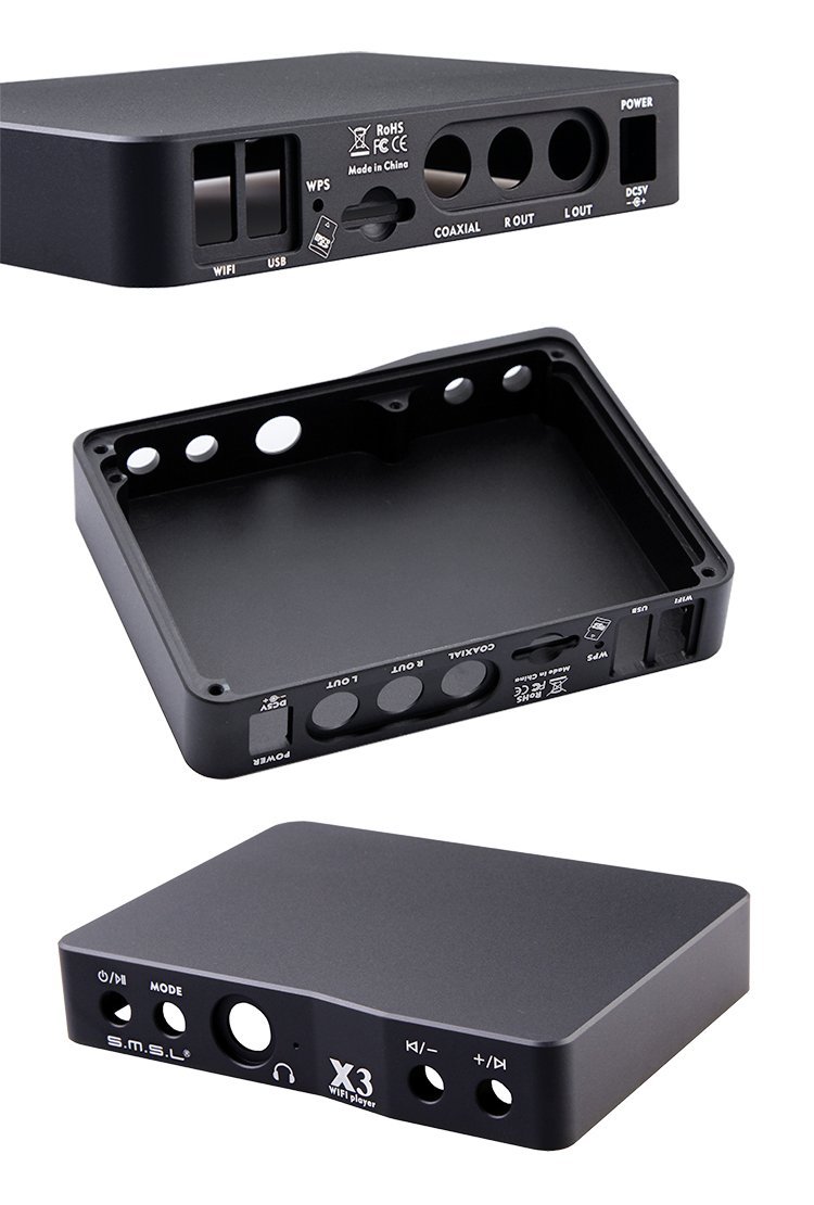 Smsl X3 Lossless Hifi Streaming Media Player,support Wifi/usb/sd Card