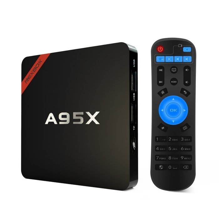 Evangel Android 6.0 4K TV Box A95X Amlogic S905X Quad core Cortex A53 2