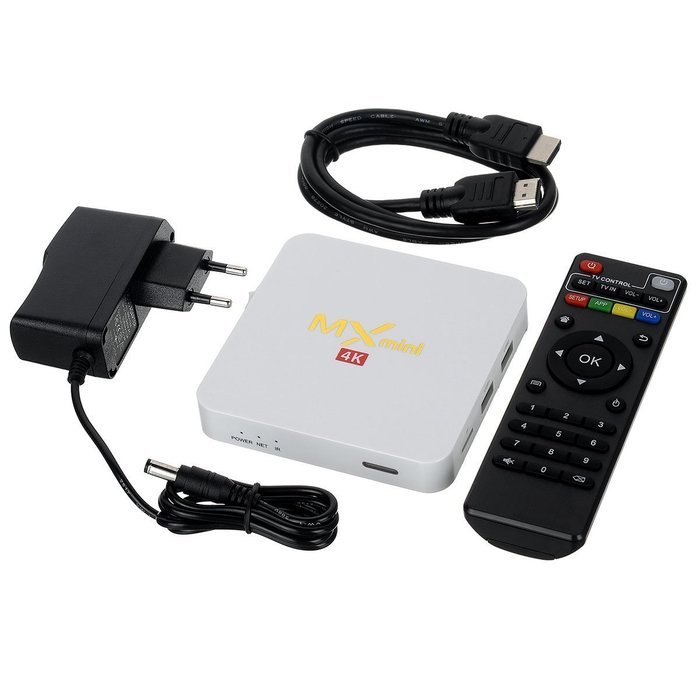 [New Design] Mini MX 4K Quad Core Android 5.1 TV Box S905 1G 8G Wifi