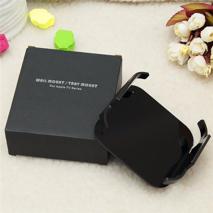 Wall Mount Case Holder Bracket Tray For Apple TV 4 4th Generation